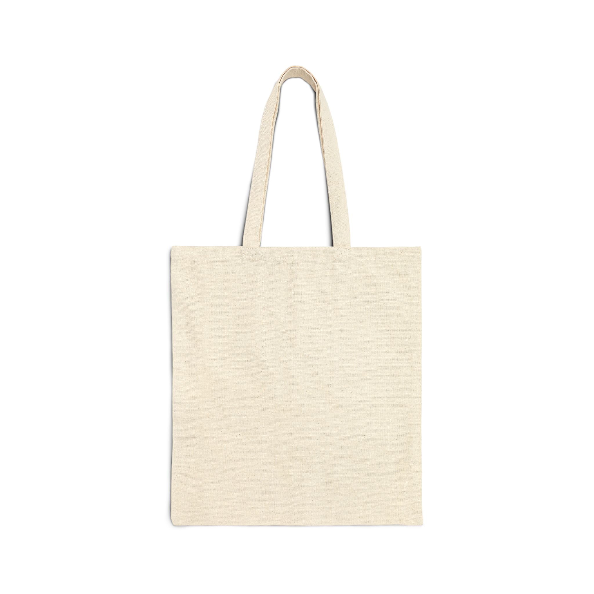 Feeling Like 2000! Retro Smiley Canvas Tote Bag